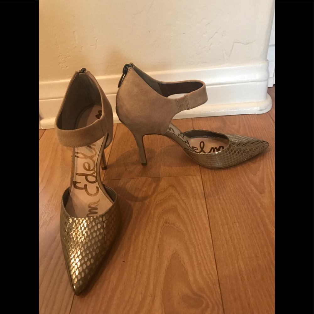 Sam elderman suede and leather shoes